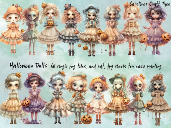 Download Halloween Doll Cutouts - Premium Resources