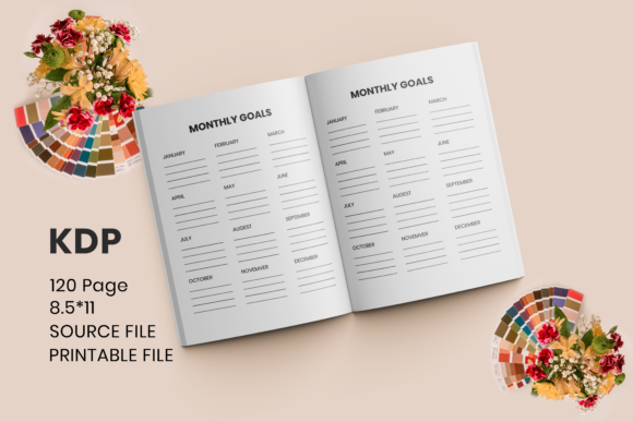 Download Monthly Goals KDP Interiors - Month Collection