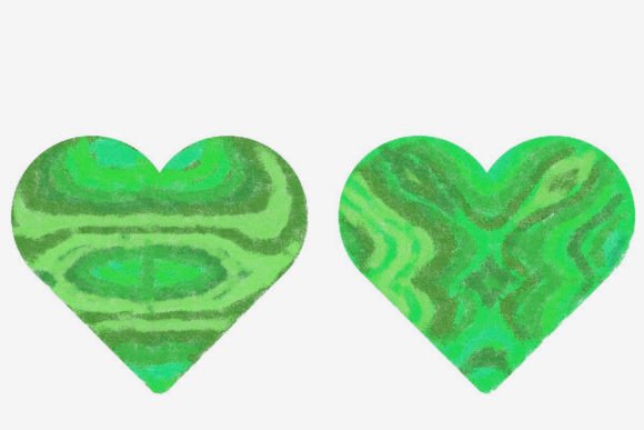 Download Moss Green Valentine Cutouts Watercolor - Premium Bundle