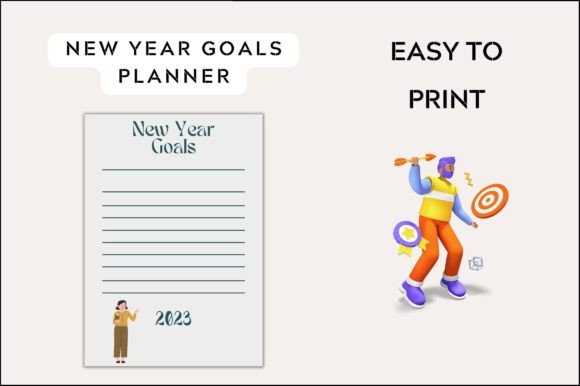 Download New Year Goal Planner Free - New year goal Collection