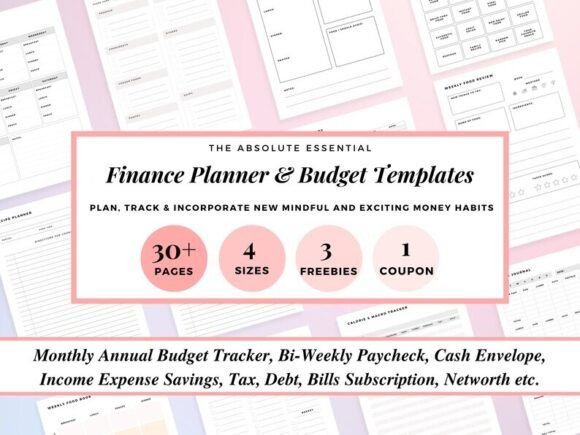 Download The Budget Templates &amp; Financial Planner - Financial planner Collection