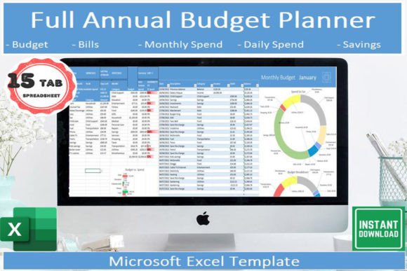 Download Full Twelve-Month Budget Tracker Excel - Month Collection