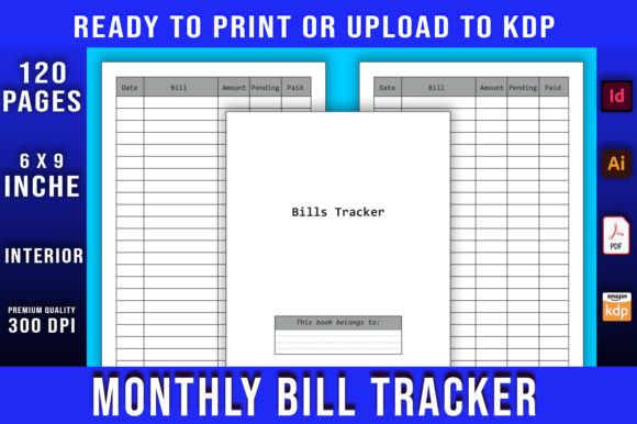 Download Monthly Bill Tracker and Organizer - Month Collection